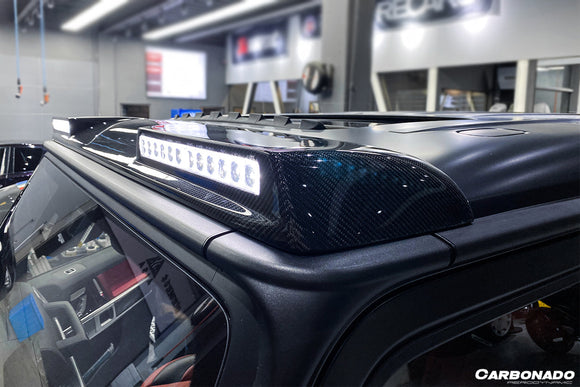 2019-2025 Mercedes Benz G-Class W464 | W465 G-Wagon BR Style Front Roof Spoiler | Fit G500,G550,G63 AMG