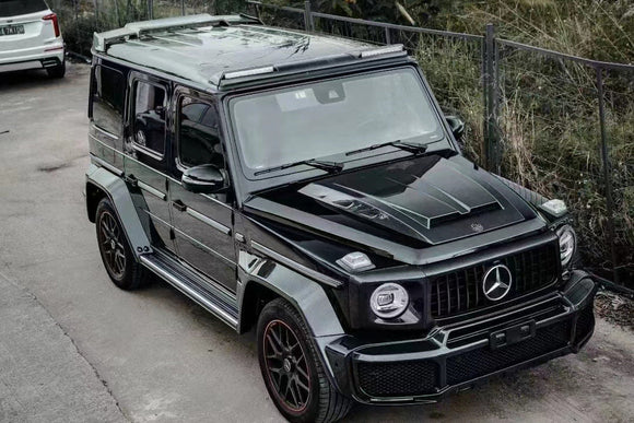 2019-2025 Mercedes Benz G-Class W464 | W465 G-Wagon BR Style Rear Roof Spoiler | Fit G500, G550, G63 AMG