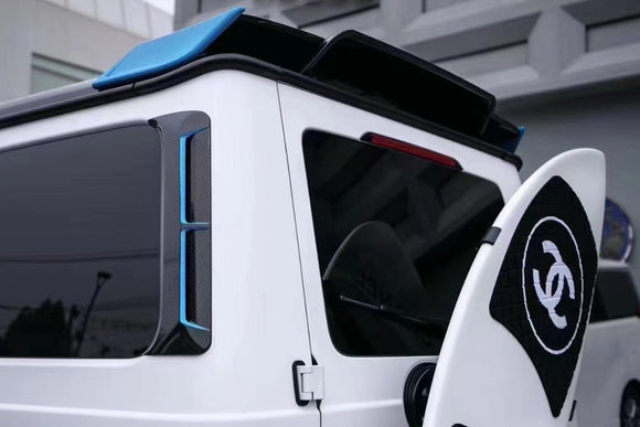 2019-2025 Mercedes Benz G-Class W464 | W465 G-Wagon BR Style Rear Roof Spoiler | Fit G500, G550, G63 AMG