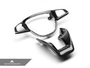 AutoTecknic Carbon Fiber Steering Wheel Trim - Mercedes-Benz Various AMG Vehicles-4