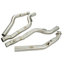 Mercedes CLS 63 AMG (C218) Stainless Steel Downpipes-3