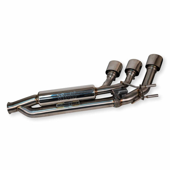Fabspeed Mercedes-Benz AMG G63 Valved Exhaust with Triple Tips (2019+)