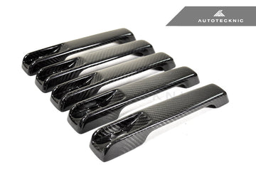 AutoTecknic Dry Carbon Fiber Door Handle Trims - Mercedes-Benz W463A G-Class - 0