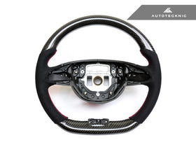 AutoTecknic Replacement Carbon Steering Wheel - Mercedes-Benz Sport 2015-Up (Various Vehicles) - 0