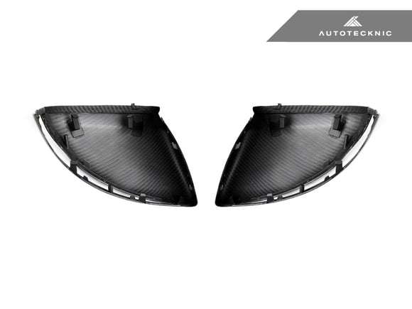 AutoTecknic Replacement Version II Dry Carbon Mirror Covers - Mercedes-Benz H247 GLA-Class