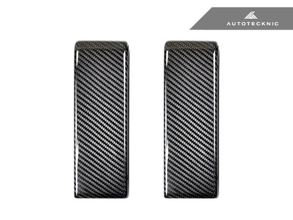 AutoTecknic Carbon Fiber Front Bumper Bull Bar Cover - Mercedes-Benz W463A G-Class 2019-Up