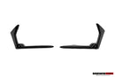 DarwinPRO 2023-UP Lamborghini Revuelto OE Style Autoclave Carbon Fiber Front Bumper Air Vent Trims-1