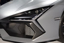 DarwinPRO 2023-UP Lamborghini Revuelto OE Style Autoclave Carbon Fiber Front Bumper Air Vent Trims-3