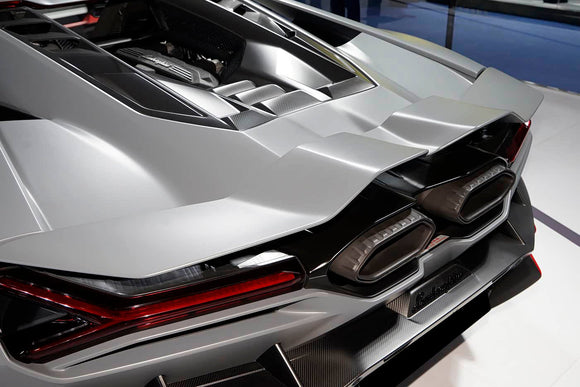 DarwinPRO 2023-UP Lamborghini Revuelto OE Style Autoclave Carbon Fiber Trunk Spoiler Wing