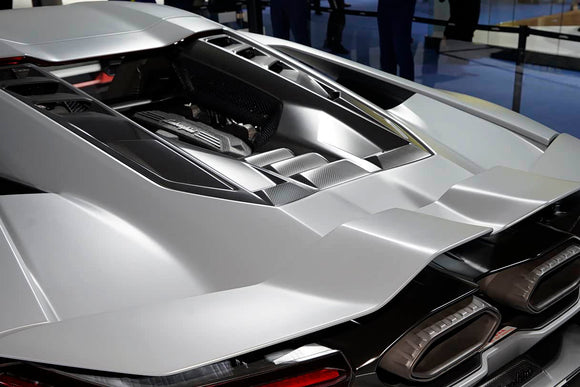 DarwinPRO 2023-UP Lamborghini Revuelto OE Style Autoclave Carbon Fiber Engine Trunk