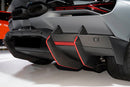 DarwinPRO 2023-UP Lamborghini Revuelto OE Style Autoclave Carbon Fiber Rear Diffuser-2
