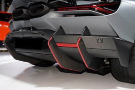 DarwinPRO 2023-UP Lamborghini Revuelto OE Style Autoclave Carbon Fiber Rear Diffuser - 0