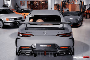 DarwinPRO 2019-2024 Mercedes Benz AMG GT50 GT53 GT43 GT63 GT63S 4Door Coupe X290 IMP Ver.2 Design Part Carbon Fiber Rear Bumper