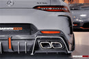 DarwinPRO 2019-2024 Mercedes Benz AMG GT50 GT53 GT43 GT63 GT63S 4Door Coupe X290 IMP Ver.2 Design Part Carbon Fiber Rear Bumper-13