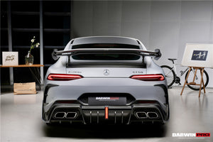DarwinPRO 2019-2024 Mercedes Benz AMG GT50 GT53 GT43 GT63 GT63S 4Door Coupe X290 IMP Ver.2 Design Part Carbon Fiber Rear Bumper