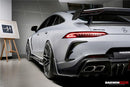 DarwinPRO 2019-2024 Mercedes Benz AMG GT50 GT53 GT43 GT63 GT63S 4Door Coupe X290 IMP Ver.2 Design Part Carbon Fiber Rear Bumper-5