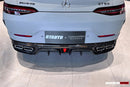 DarwinPRO 2019-2024 Mercedes Benz AMG GT50 GT53 GT43 4Door Coupe X290 IMP Performance Rear Diffuser With Reflector Panels & Exhaust tips-5