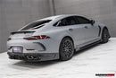 DarwinPRO 2019-2024 Mercedes Benz AMG GT50 GT53 GT43 4Door Coupe X290 IMP Performance Rear Bumper Canards-2