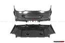 DarwinPRO 2019-2024 Mercedes Benz AMG GT50 GT53 GT43 GT63 GT63S 4Door Coupe X290 IMP Ver.2 Design Part Carbon Fiber Rear Bumper-24