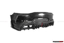 DarwinPRO 2019-2024 Mercedes Benz AMG GT50 GT53 GT43 GT63 GT63S 4Door Coupe X290 IMP Ver.2 Design Part Carbon Fiber Rear Bumper-28