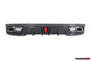 DarwinPRO 2019-2024 Mercedes Benz AMG GT50 GT53 GT43 4Door Coupe X290 IMP Performance Rear Diffuser With Reflector Panels & Exhaust tips-11
