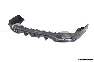 DarwinPRO 2019-2024 Mercedes Benz AMG GT50 GT53 GT43 4Door Coupe X290 IMP Performance Rear Diffuser With Reflector Panels & Exhaust tips