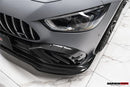 DarwinPRO 2019-2024 Mercedes Benz AMG GT50 GT53 GT43 4Door Coupe X290 IMP Performance Carbon Fiber Front Bumper Vent Trims-6