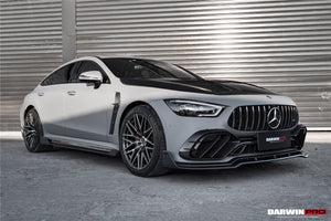 DarwinPRO 2019-2024 Mercedes Benz AMG GT50 GT53 GT43 4Door Coupe X290 IMP Performance Carbon Fiber Front Bumper Vent Trims