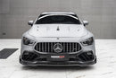 DarwinPRO 2019-2024 Mercedes Benz AMG GT50 GT53 GT43 4Door Coupe X290 IMP Performance Carbon Fiber Front Bumper Lip Splitter-1