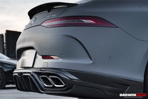 DarwinPRO 2019-2024 Mercedes Benz AMG GT50 GT53 GT43 4Door Coupe X290 IMP Performance Rear Diffuser With Exhaust tips