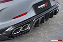 DarwinPRO 2019-2024 Mercedes Benz AMG GT50 GT53 GT43 4Door Coupe X290 IMP Performance Rear Diffuser With Exhaust tips-11
