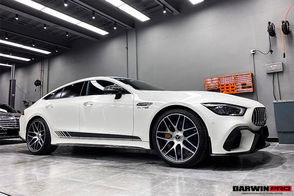 DarwinPRO 2019-2024 Mercedes Benz AMG GT63 S 4Door Coupe X290 Carbon Fiber Side Skirts Replacement