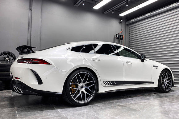 DarwinPRO 2019-2024 Mercedes Benz AMG GT63 S 4Door Coupe X290 Carbon Fiber Side Skirts Replacement