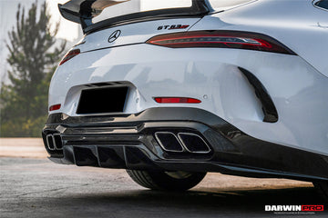 2019+ Mercedes Benz AMG GT63 S 4Door Coupe X290 Carbon Fiber Rear Canards - 0