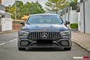 2019-2024 Mercedes Benz AMG GT63 S 4Door Coupe X290 Carbon Fiber Front Bumper Vents Canards-5