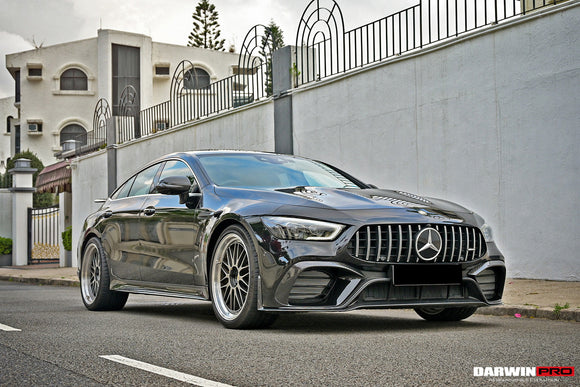 2019-2024 Mercedes Benz AMG GT63 S 4Door Coupe X290 Carbon Fiber Front Lip