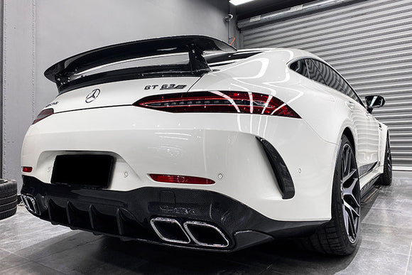 DarwinPRO 2019-2024 Mercedes Benz AMG GT63 S 4Door Coupe X290 Carbon Fiber Rear Diffuser