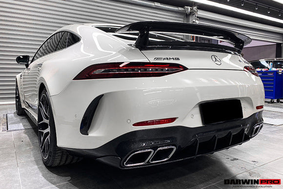 2019+ Mercedes Benz AMG GT63 S 4Door Coupe X290 Carbon Fiber Rear Canards