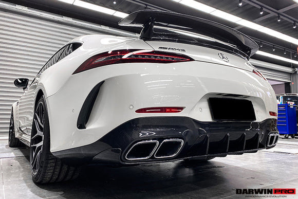 2019+ Mercedes Benz AMG GT63 S 4Door Coupe X290 Carbon Fiber Rear Canards