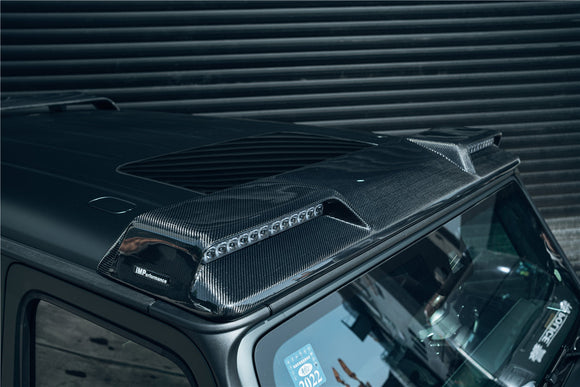 2019-2025 Mercedes Benz W464 | W465 G Wagon IMP Performance Front Roof Spoiler | Fits G500, G550, G63 AMG