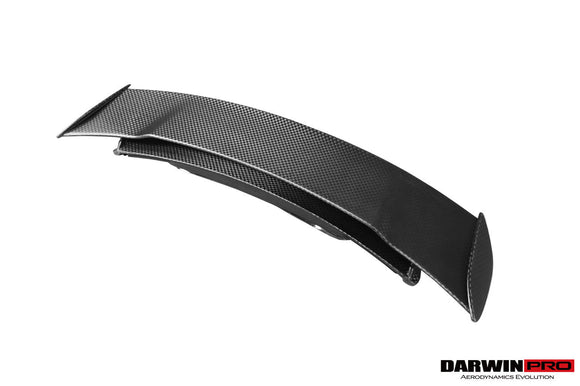 DarwinPRO Aerodynamics DarwinPRO 2010-2015 Mercedes Benz W197 SLS AMG BKSS Style Carbon Fiber Trunk Spoiler