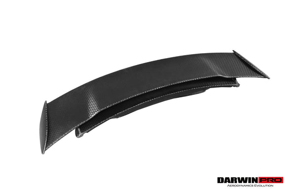 DarwinPRO Aerodynamics DarwinPRO 2010-2015 Mercedes Benz W197 SLS AMG BKSS Style Carbon Fiber Trunk Spoiler