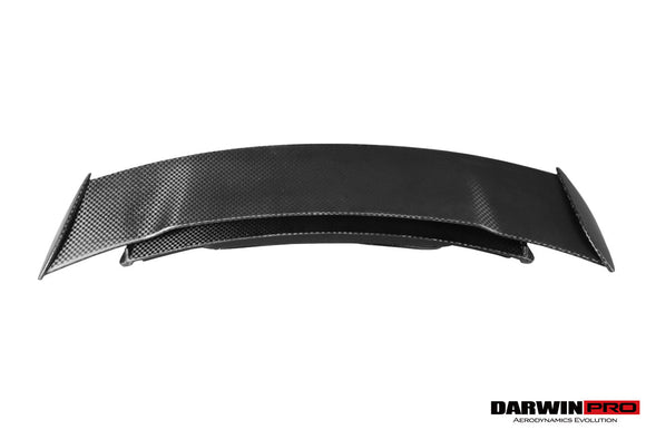 DarwinPRO Aerodynamics DarwinPRO 2010-2015 Mercedes Benz W197 SLS AMG BKSS Style Carbon Fiber Trunk Spoiler