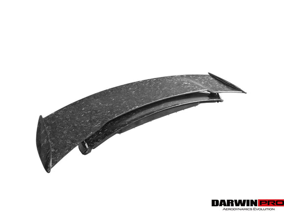 DarwinPRO Aerodynamics DarwinPRO 2010-2015 Mercedes Benz W197 SLS AMG BKSS Style Carbon Fiber Trunk Spoiler