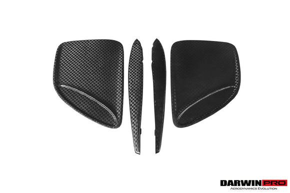 DarwinPRO Aerodynamics DarwinPRO 2010-2015 Mercedes Benz W197 SLS AMG BKSS Style Side Skirts & Fender