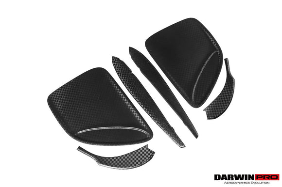 DarwinPRO Aerodynamics DarwinPRO 2010-2015 Mercedes Benz W197 SLS AMG BKSS Style Side Skirts & Fender