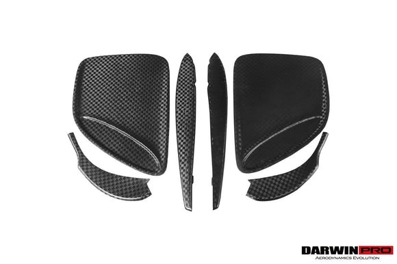 DarwinPRO Aerodynamics DarwinPRO 2010-2015 Mercedes Benz W197 SLS AMG BKSS Style Side Skirts & Fender