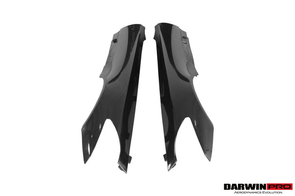 DarwinPRO Aerodynamics DarwinPRO 2010-2015 Mercedes Benz W197 SLS AMG BKSS Style Side Skirts & Fender