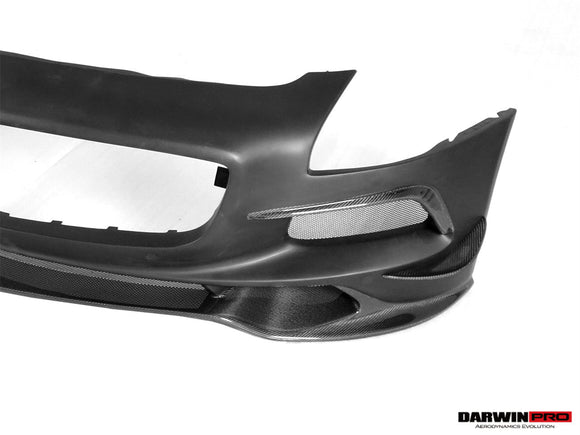 DarwinPRO Aerodynamics DarwinPRO 2010-2015 Mercedes Benz W197 SLS AMG BKSS Style Front Bumper
