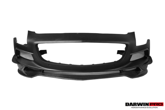 DarwinPRO Aerodynamics DarwinPRO 2010-2015 Mercedes Benz W197 SLS AMG BKSS Style Front Bumper